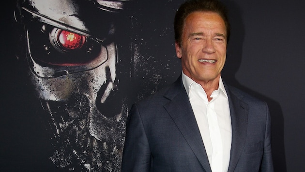 Arnold Schwarzenegger bei der "Genisys"-Premiere (Bild: AP)