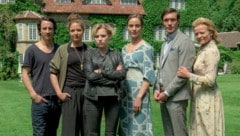 Laurence Rupp, Patricia Aulitzky, Julia Richter, Jeanette Hain, Christoph Luser und Michou Friesz (Bild: ServusTV/SAM-Film/Martin Hoermandinger)