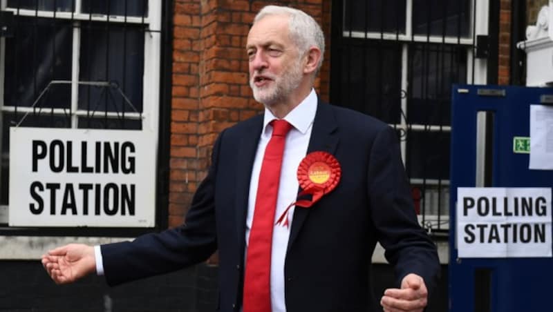 Labour-Chef Jeremy Corbyn (Bild: AFP)