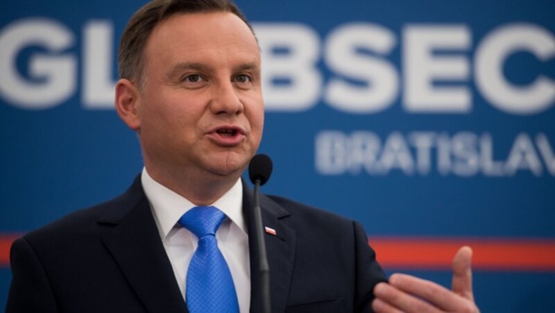 Polens Präsident Andrzej Duda (Bild: AFP)