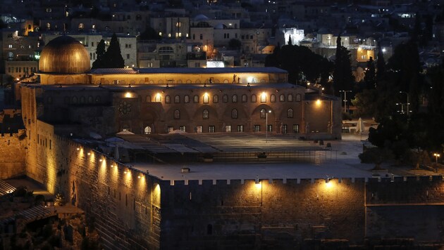 Der Tempelberg in Jerusalem (Bild: AFP)