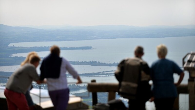 Blick auf den Bodensee (Bild: APA/BARBARA GINDL)