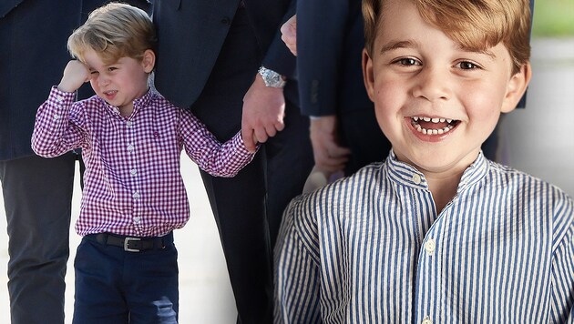 Happy Birthday kleiner Prinz: George feiert seinen vierten Geburtstag (Bild: AP, AFP)