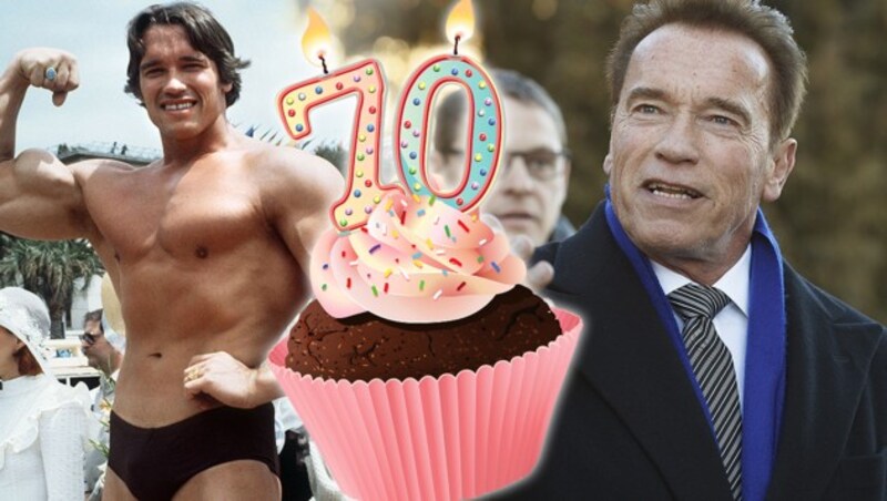 Happy Birthday, Arnold! (Bild: APA/AFP, APA/ERWIN SCHERIAU)