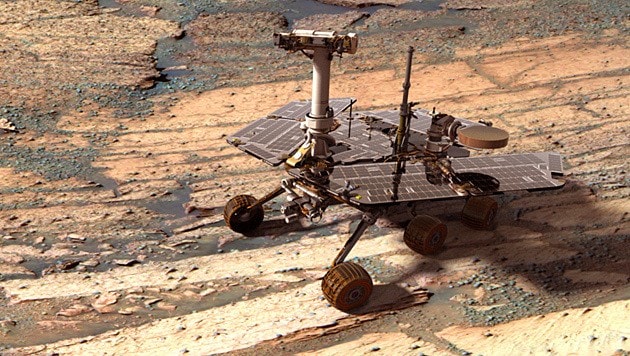 Der Rover "Opportunity" auf dem Mars (Bild: NASA)
