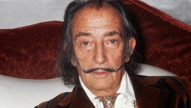 Salvador Dali im Jahr 1972 (Bild: AFP)