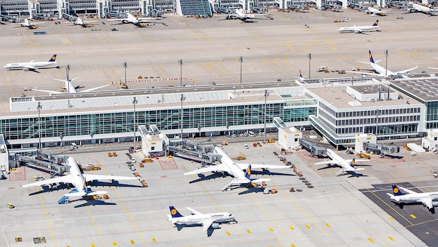 Der Münchner Flughafen. (Bild: Flughafen München)