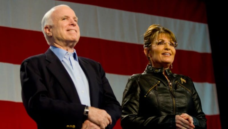 John McCain mit Sarah Palin (Bild: Getty Images)