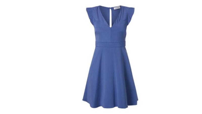 Kleid in Rauchblau (Bild: Peek & Cloppenburg)