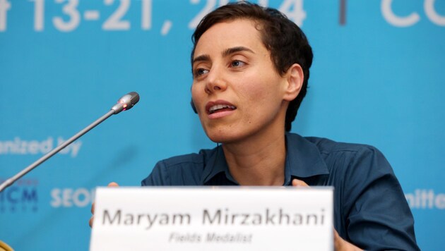 Maryam Mirzakhani wurde nur 40 Jahre alt. (Bild: AFP)