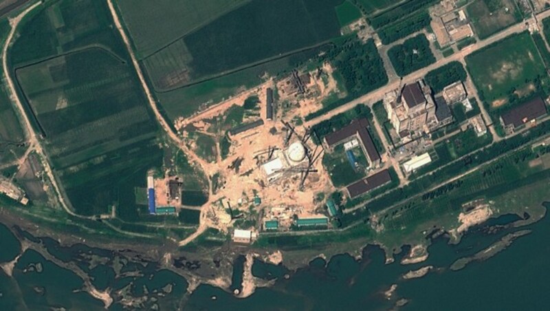 Die Satellitenaufnahme aus dem Jahr 2012 zeigt das Nuklearzentrum Yongbyon. (Bild: ASSOCIATED PRESS)