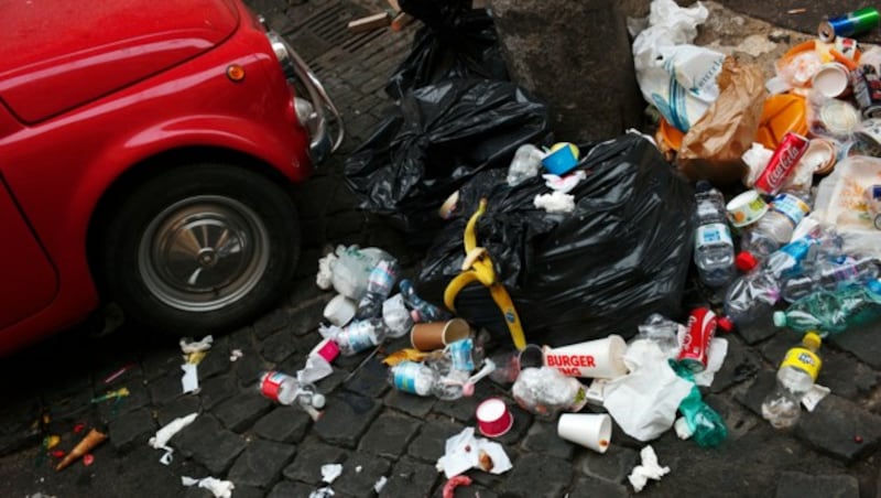 Die schmutzige Seite des Tourismus in Italien (Bild: AFP)