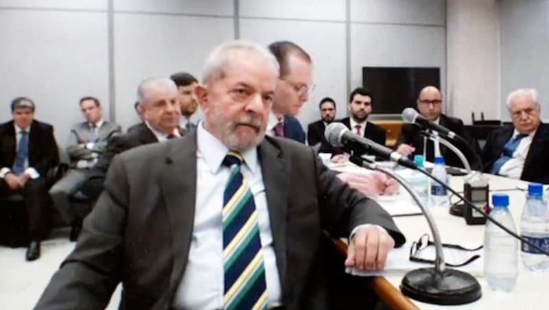 Luiz Inacio Lula da Silva 2017 vor Gericht (Bild: Parana Federal Justice Department)