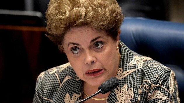 Ex-Präsidentin Dilma Rousseff (Bild: APA/AFP/Evaristo Sa)
