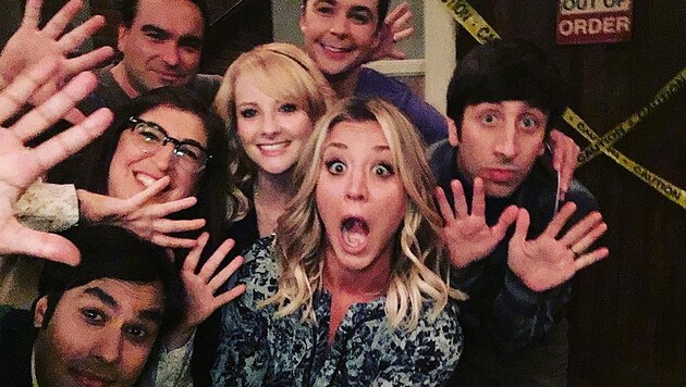 Der Cast von "The Big Bang Theory" (Bild: instagram.com/normancook)