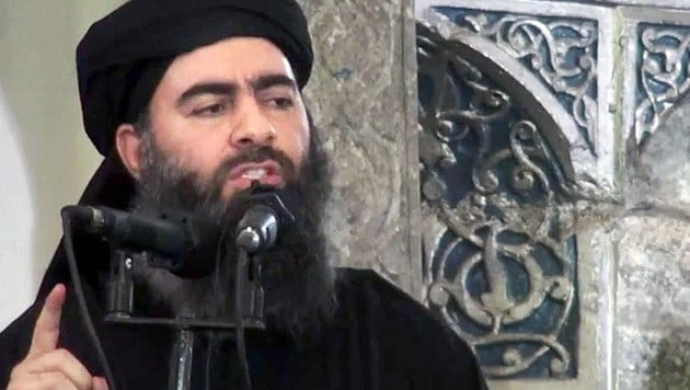 IS-Kalif Abu Bakr al-Baghdadi (Bild: AP)