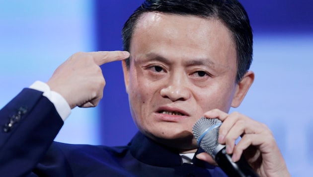 Jack Ma ist der Gründer des chinesischen Amazon-Rivalen Alibaba. (Bild: AP)
