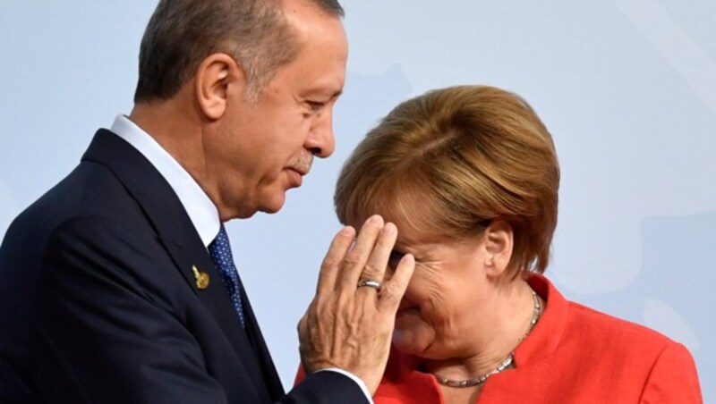 Der türkische Staatschef Recep Tayyip Erdogan (Bild: AP)