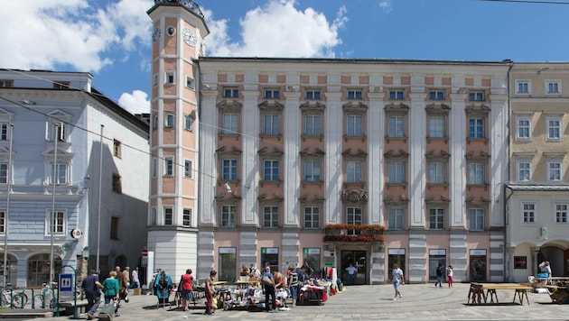 Das alte Linzer Rathaus am Hauptplatz beherbergt die wichtigeren Stadtsenatsbüros. (Bild: SEPA.Media KG | Stephan Natschlaeger | www.sepa.media)