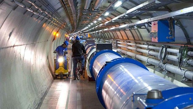 Der Large Hadron Collider (LHC) am Kernforschungszentrum CERN (Bild: CERN)