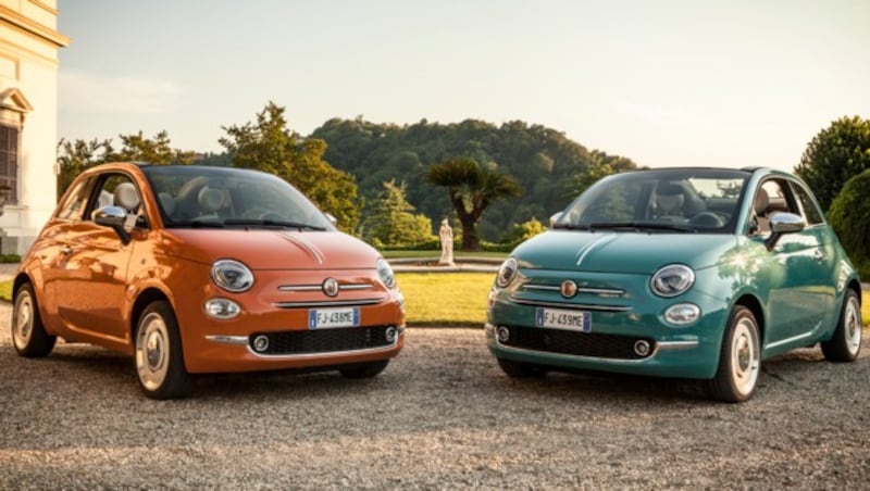 Fiat 500 als Sondermodell zum Jubiläum (Bild: Fiat)