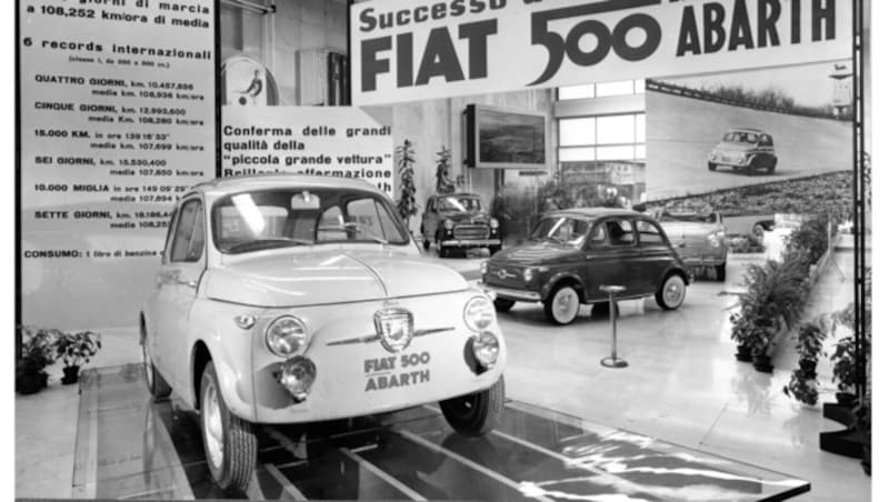 Der Fiat 500 Abarth, 1958 (Bild: Fiat)