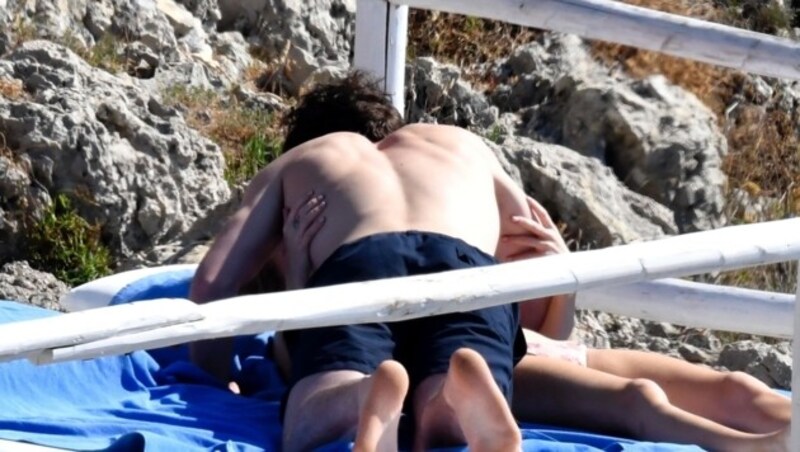 Ellie Goulding und Caspar Jopling im Liebesurlaub auf Capri (Bild: www.PPS.at)