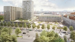 So sollte der Heumarkt nach der Umgestaltung ursprünglich aussehen – mittlerweile wurde das ...