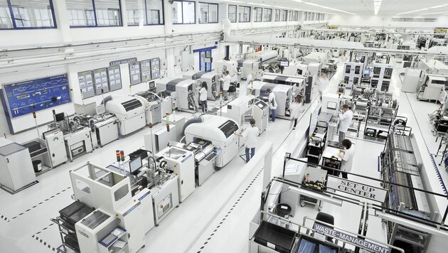 In Produktionsflächen und Equipment werden Millionen investiert (Bild: Tom Schmid,www.tomsphotoart.com)