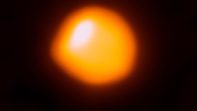 Das bislang schärfste Bild des Mega-Sterns Betelgeuse (Bild: ALMA (ESO/NAOJ/NRAO)/E. O'Gorman/P. Kervella)