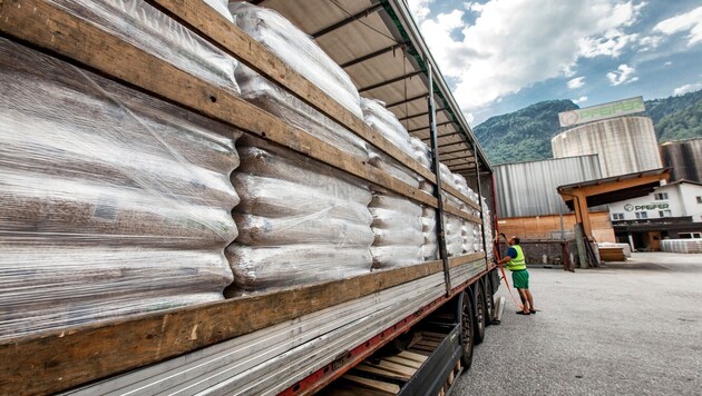 75.000 Tonnen Pellets wurden im Vorjahr nach Italien geliefert. (Bild: Polak Medienservice)