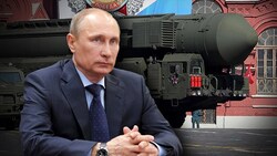 Bringt Russland nun das Fass zum Überlaufen? Putin selbst will das Militärmanöver am Samstag beaufsichtigen. (Bild: EPA, APA/EPA/ALEXEY DRUGINYN / RIA NOVOSTI / KREMLIN POOL)