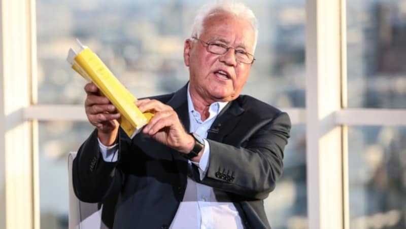 Überraschenderweise nicht mehr im Ranking mit dabei - Frank Stronach. (Bild: ORF/Milenko Badzic)