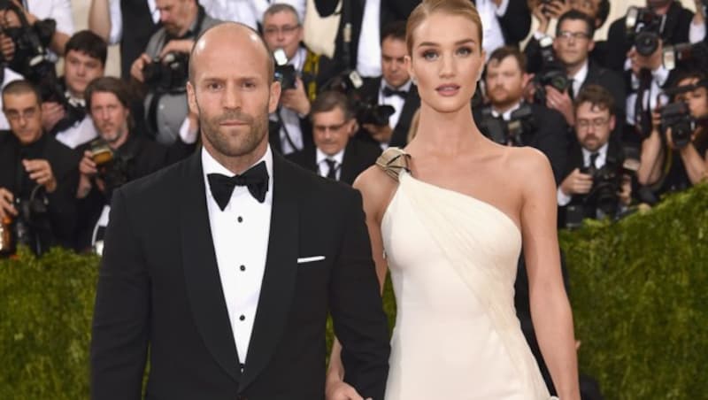 Jason Statham und Rosie Huntington-Whiteley (Bild: Dimitrios Kambouris/Getty Images/AFP)