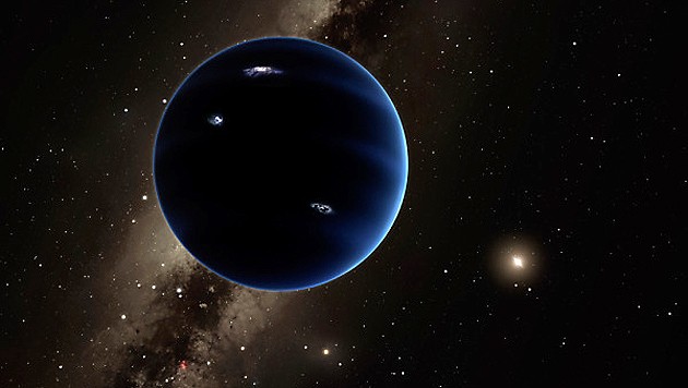 Künstlerische Darstellung von "Planet 9" (Bild: NASA/Caltech)
