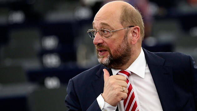 Martin Schulz (Bild: APA/EPA/OLIVIER HOSLET)