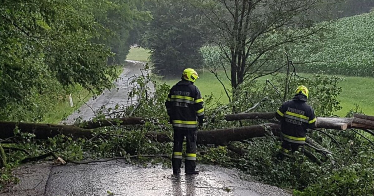 Süden Betroffen - Schwere Unwetter: Tausende Haushalte Ohne Strom ...