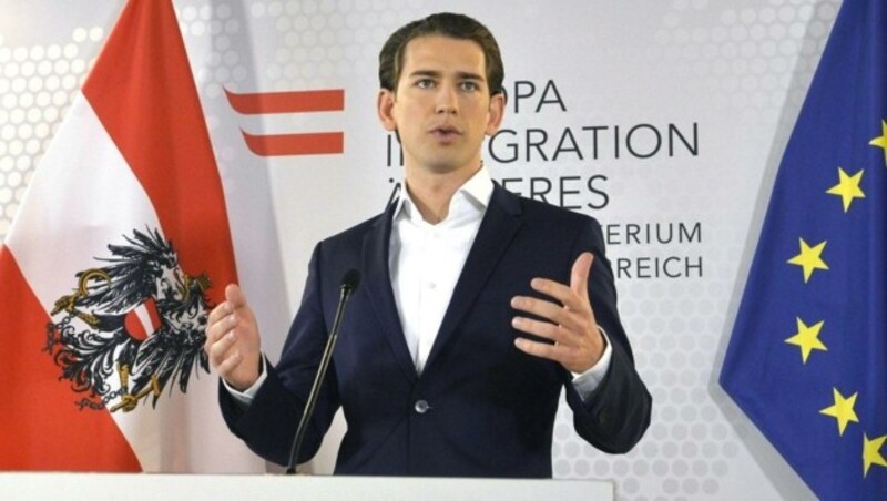 Sebastian Kurz (Bild: APA/Herbert Pfarrhofer)