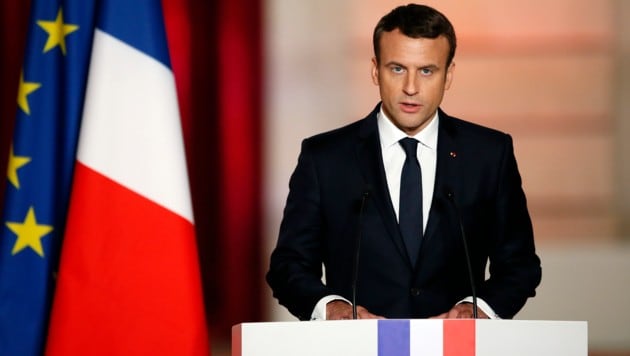 Emmanuel Macron (Bild: AP)