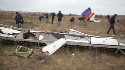 Das Flugzeug war 2014 über der Ukraine abgeschossen worden. (Bild: AFP/MENAHEM KAHANA)