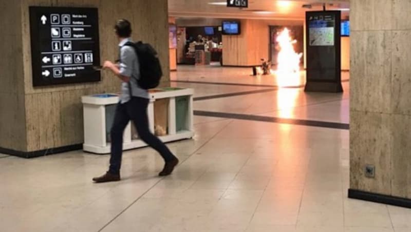 Terror in Brüssel (Bild: Twitter.com)