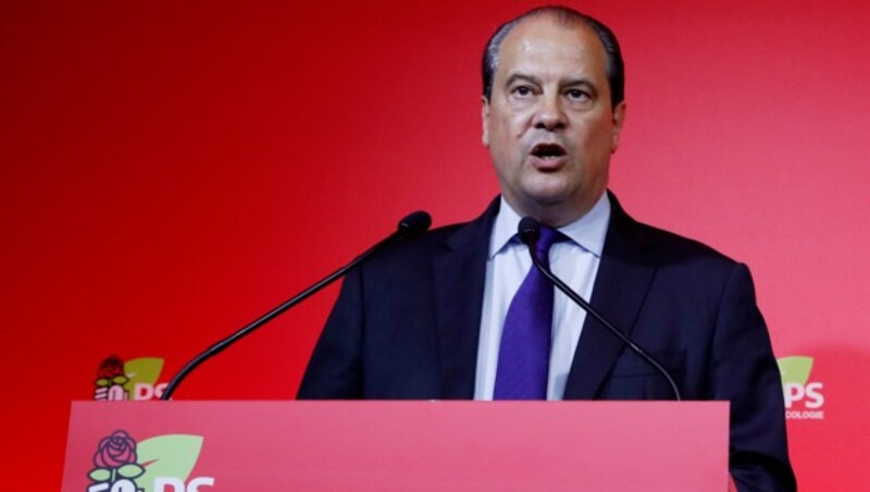 Sozialisten-Chef Jean-Christophe Cambadelis trat nach der Wahl zurück. (Bild: AFP)