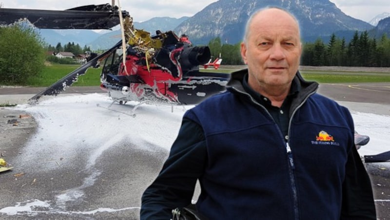 Siegfried Schwarz überlebte den Unfall unverletzt. (Bild: Markus Wenzel, ZOOM.TIROL)