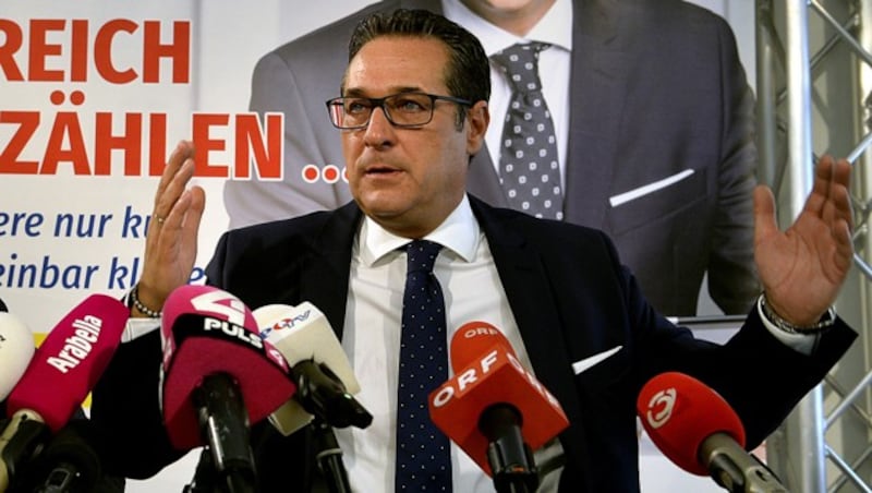 FPÖ-Chef Heinz-Christian Strache (Bild: APA/Herbert Pfarrhofer)