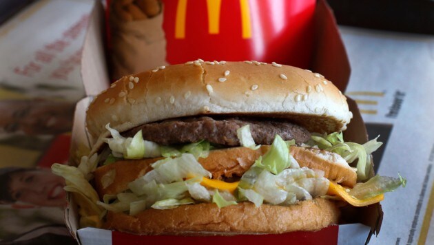 Ein Big Mac von McDonald's (Bild: AP)