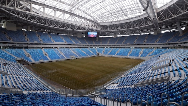 Das Stadion von St. Petersburg (Bild: Associated Press)