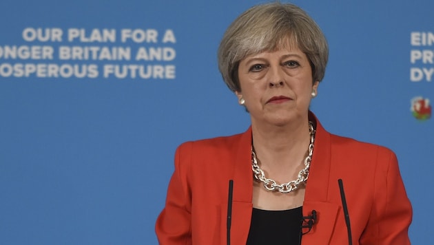 Die britische Premierministerin Theresa May (Bild: AFP)