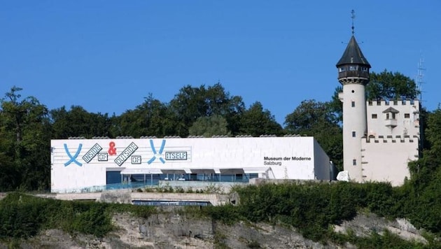 Das Museum der Moderne am Mönchsberg (Bild: Museum der Moderne Salzburg)