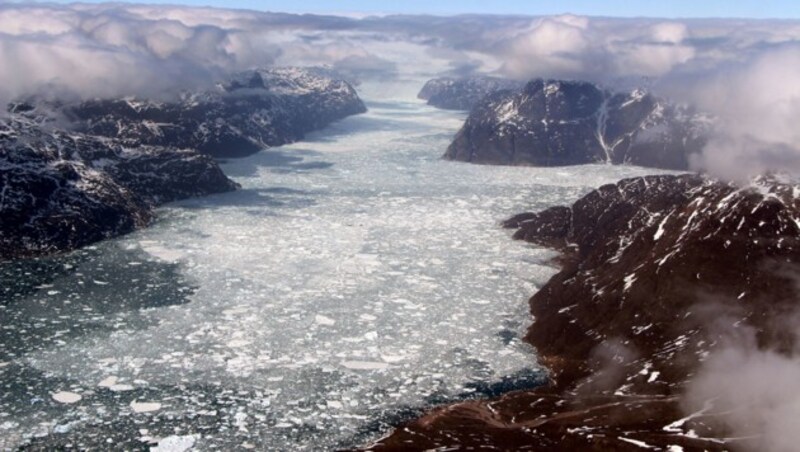 Ein Fjord im südlichen Grönland im Mai 2017 (Bild: AFP)