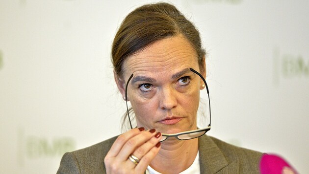 Bildungsministerin Hammerschmid versucht, die Einwände gegen das Schulautonomiepaket zu entkräften. (Bild: APA/HERBERT NEUBAUER)